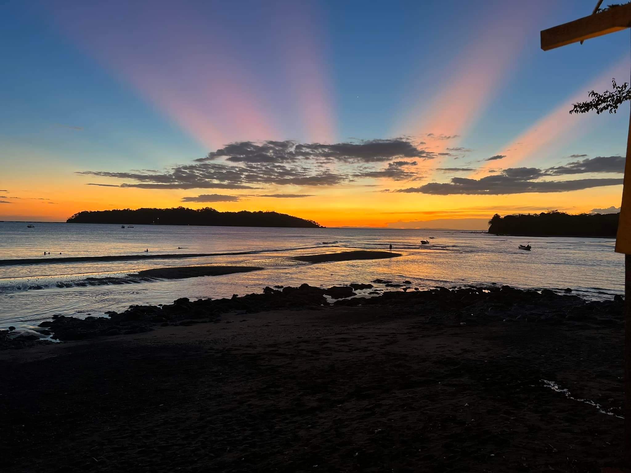 Golden beach sunset — a celebration of what's ahead
